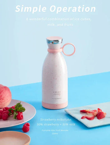 Mini Portable Rechargeable Blender